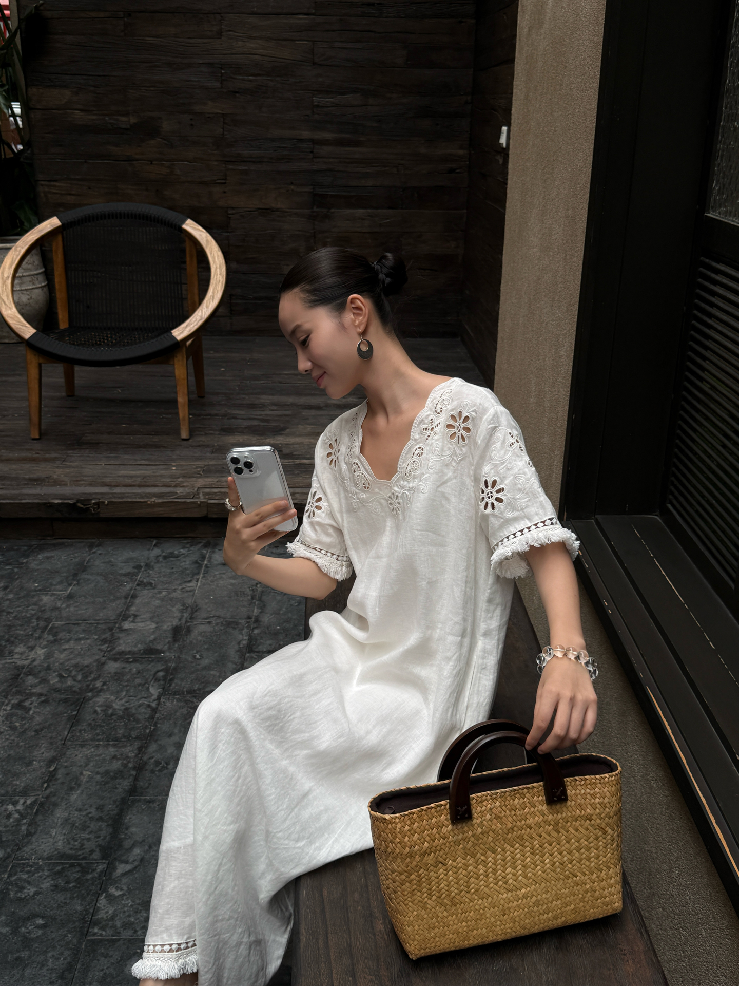 Elegant Simple Style Holiday C - Linen Dress Wrap recensie en prijs