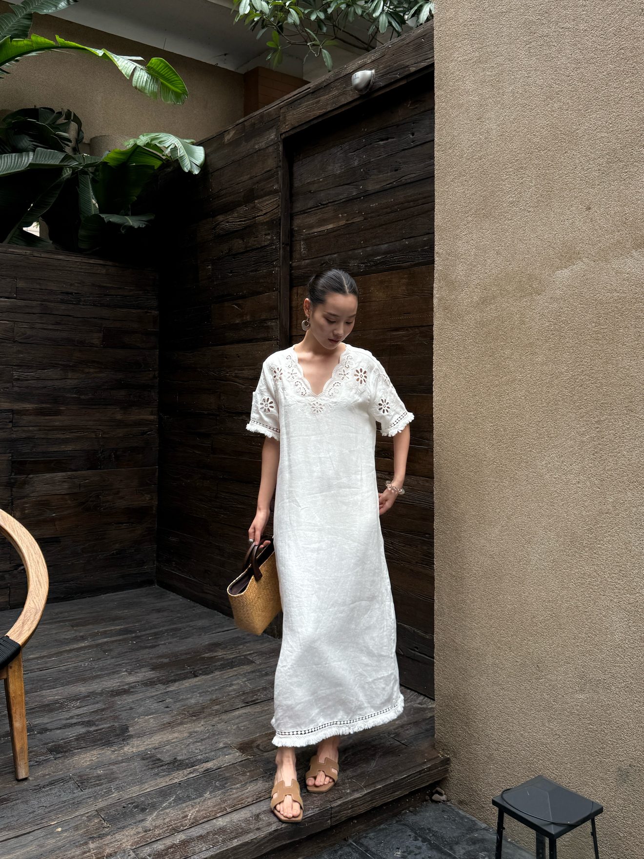 Elegant Simple Style Holiday C - Linen Dress Wrap recensie en prijs