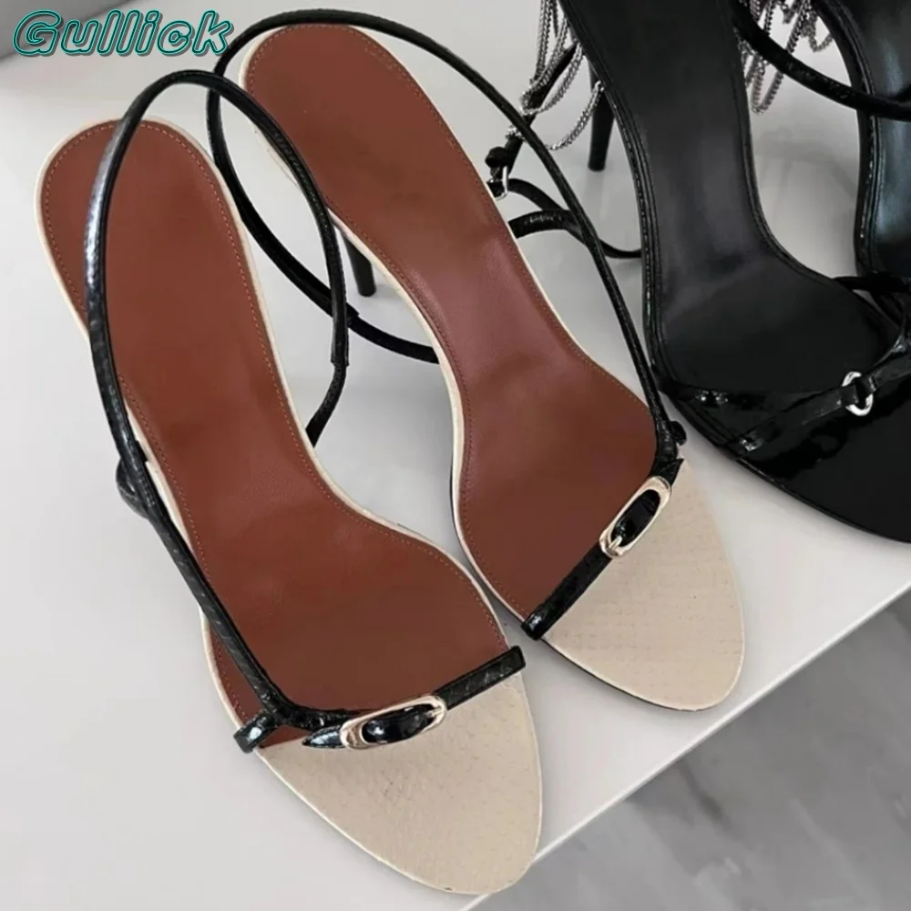 Slingback Strappy Open Toe San - Sandal Strappy Heeled recensie en prijs