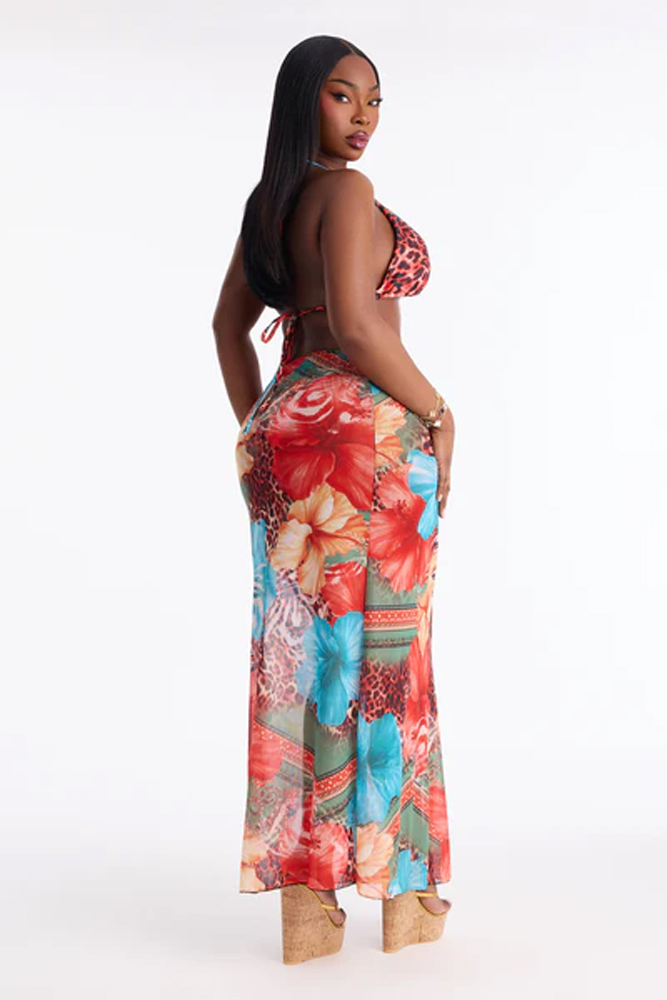 Women Plus Size Summer Boho Fl - Maxi Dress Halter recensie en prijs
