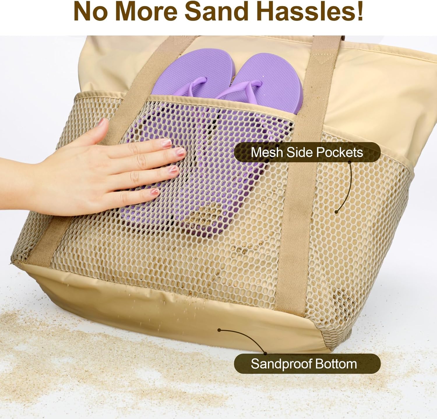 Waterproof Beach Bags for Wome - Tote Bag Beach recensie en prijs