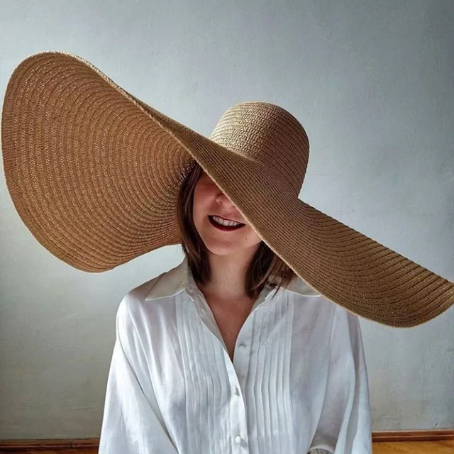 Oversized Beach Straw Hats for - Hat Floppy Wide recensie en prijs