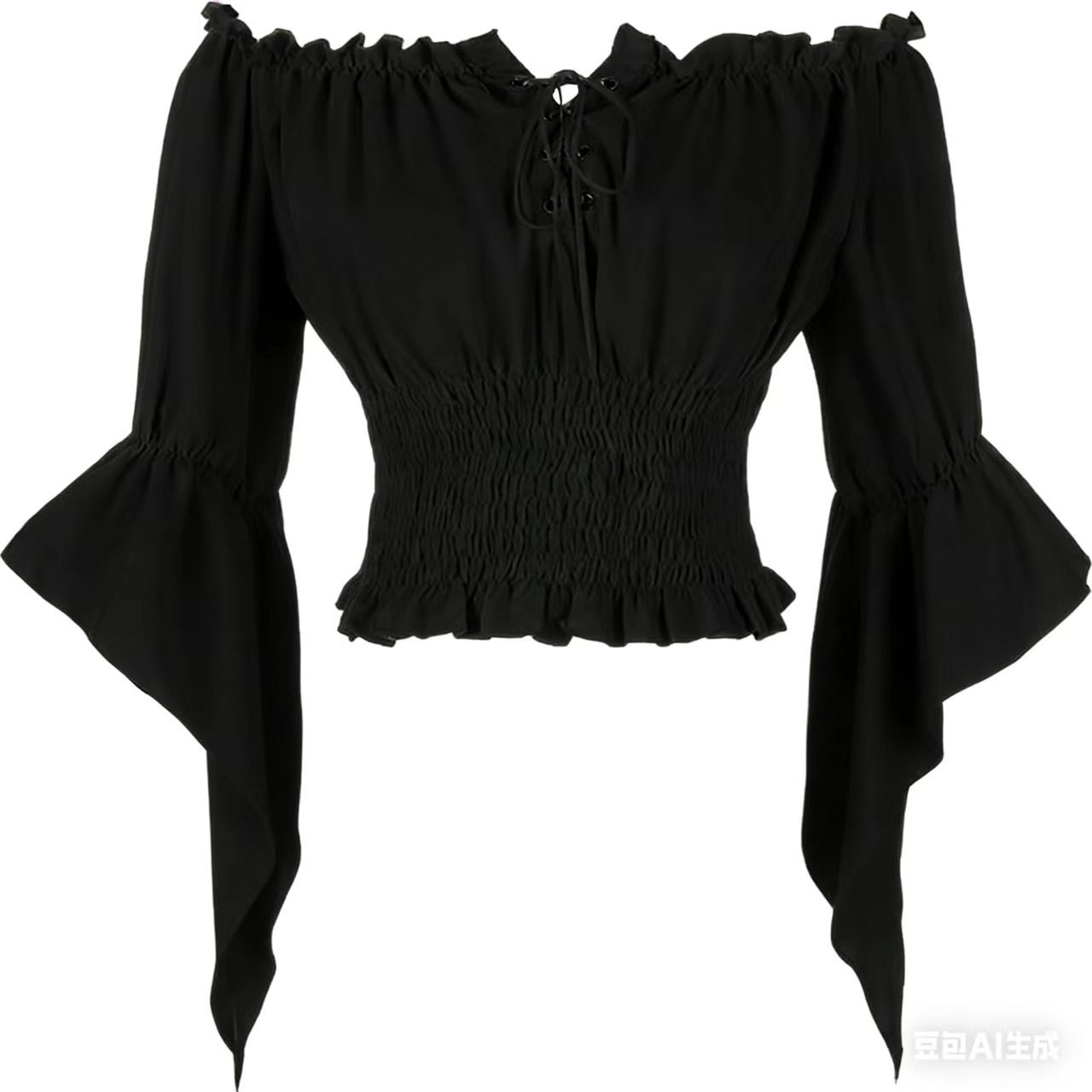 Renaissance Medieval Aristocra - Blouse Off Shoulder recensie en prijs