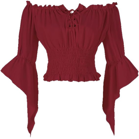 Renaissance Medieval Aristocra - Blouse Off Shoulder recensie en prijs