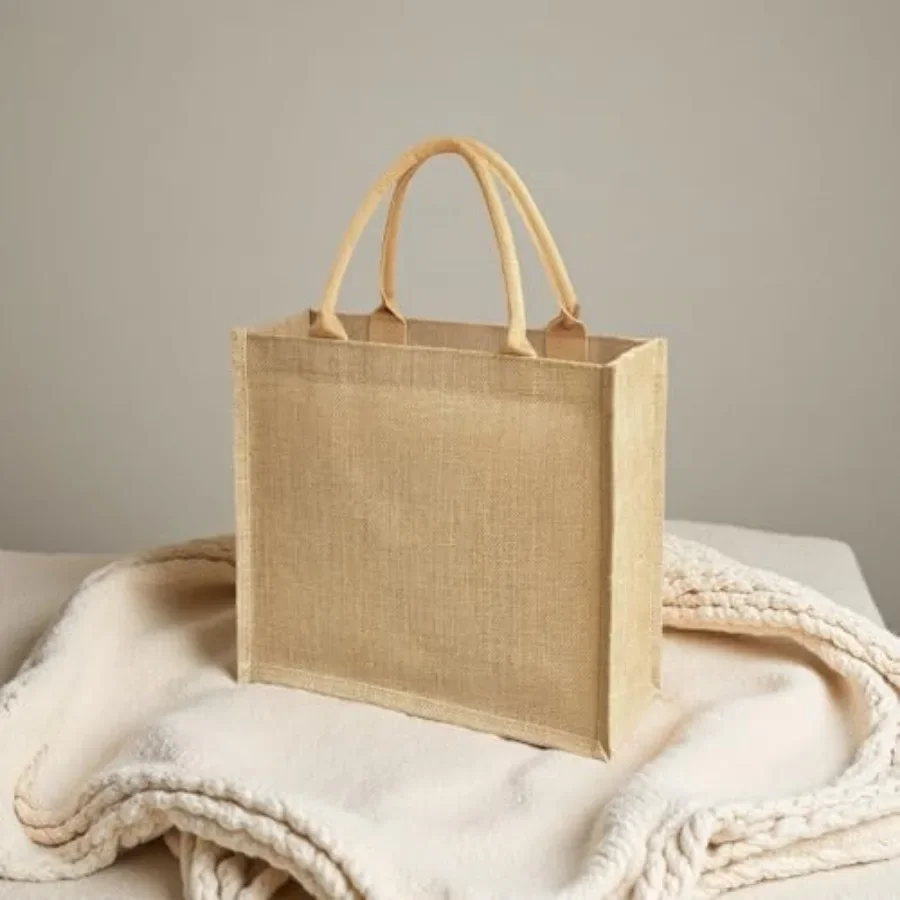 15 Pack Burlap Tote Bags 12x12 - Tote Bag Beach recensie en prijs