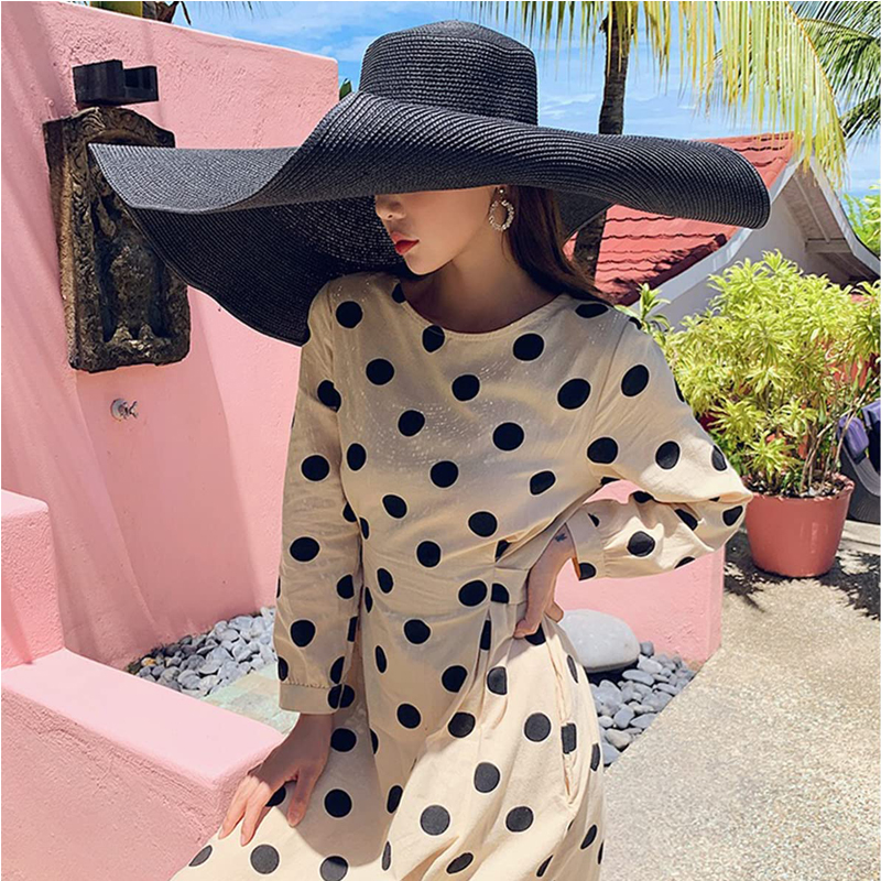 70cm Oversized  Wide Brim Sun  - Hat Floppy Wide recensie en prijs