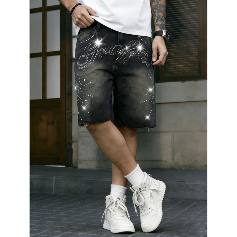 American Streetwear Men's Non- - Shorts Denim Frayed recensie en prijs