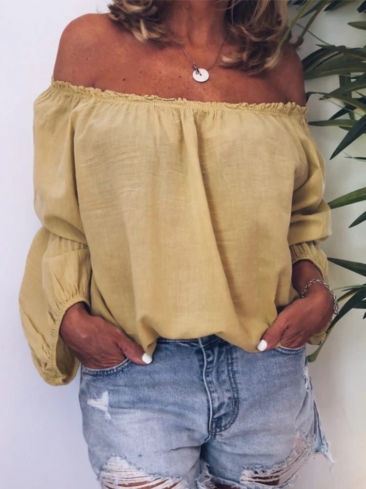 New Chic Women's Off-the-shoul - Blouse Off Shoulder recensie en prijs