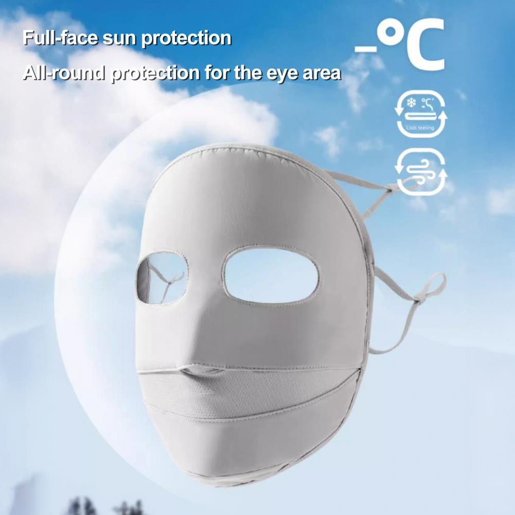 Lightweight Soft Ice Silk Face - Headband Summer Knit recensie en prijs