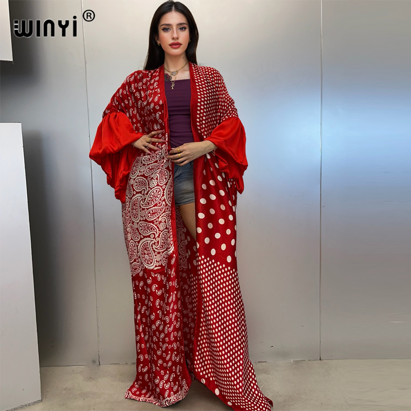 WINYI Summer Kimono party dres - Cover Up Kaftan recensie en prijs