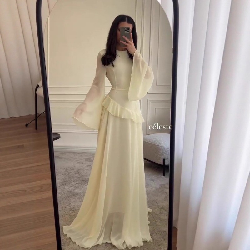 FL Fashion Flare Sleeve Ruff L - Linen Dress Wrap recensie en prijs