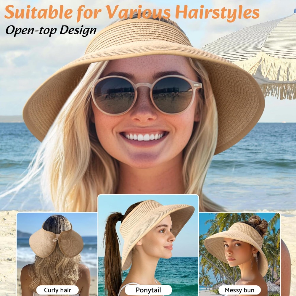 Women Wide Brim Straw Beach Ha - Hat Floppy Wide recensie en prijs