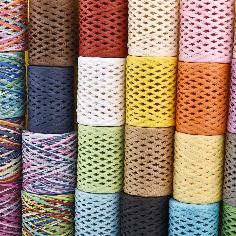 100M Natural Raffia Straw Yarn - Crochet Bag Raffia recensie en prijs