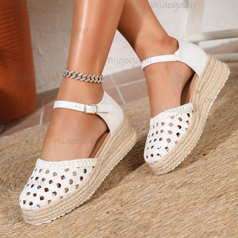 Boho Women's Hollow Out Woven  - Wedge Espadrille Women recensie en prijs