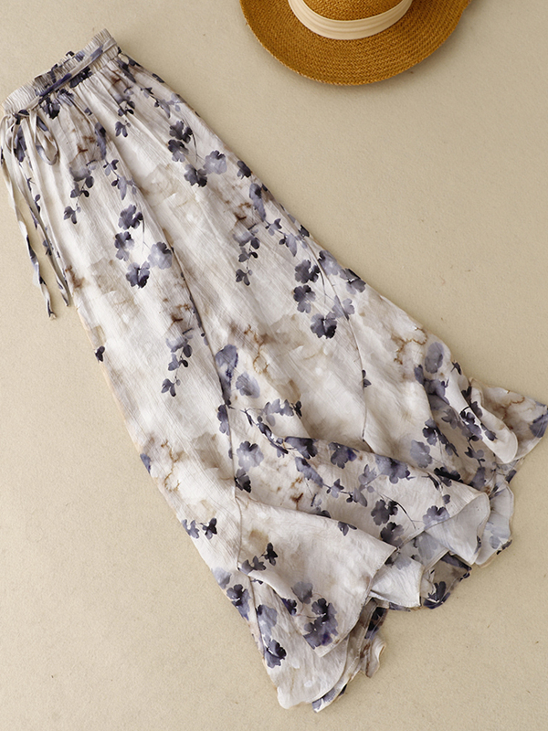 Floral A-Line Skirt Women's El - Midi Skirt Floral recensie en prijs