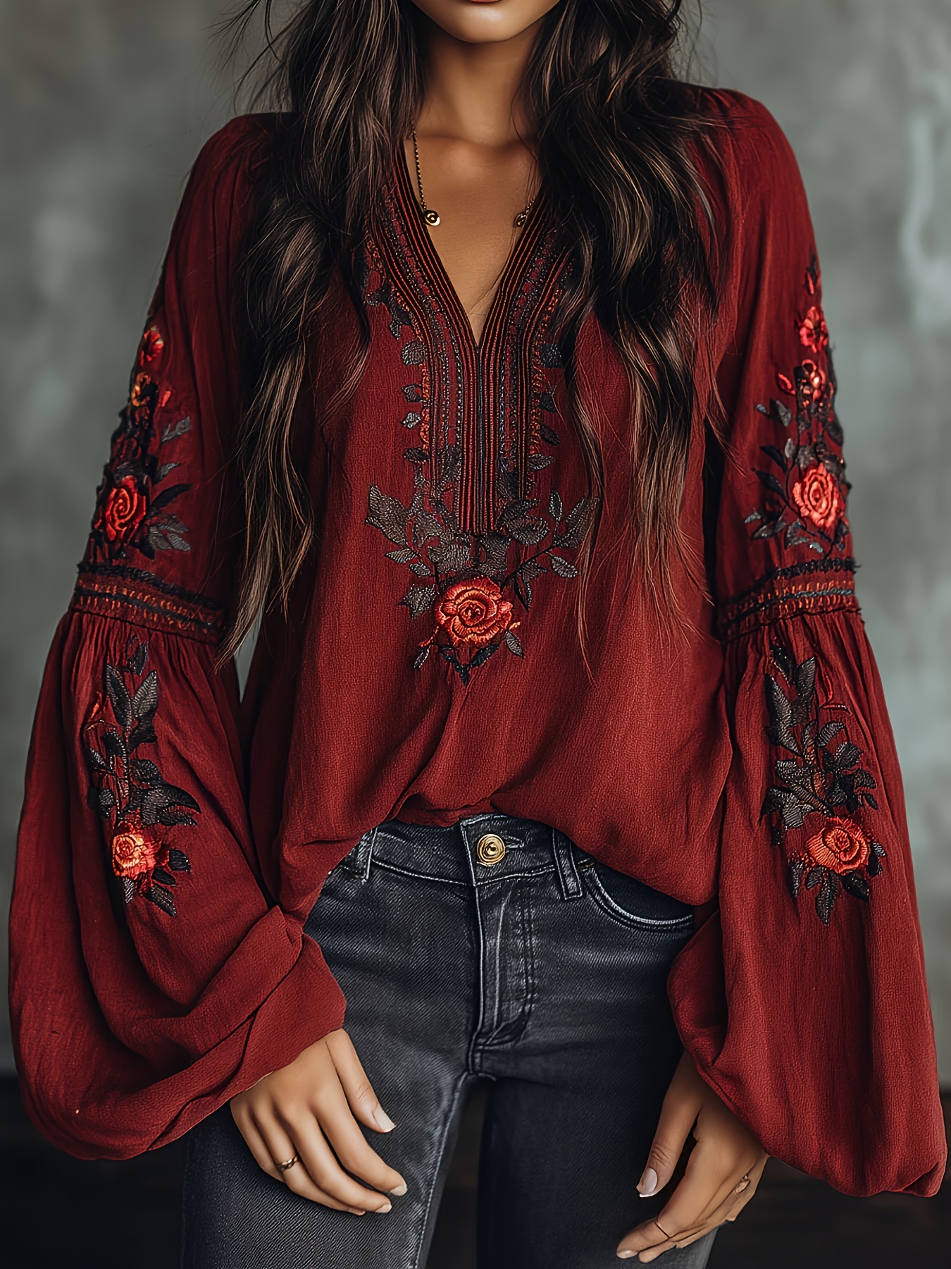 Women‘s Spring Blouse Retro Em - Blouse Off Shoulder recensie en prijs