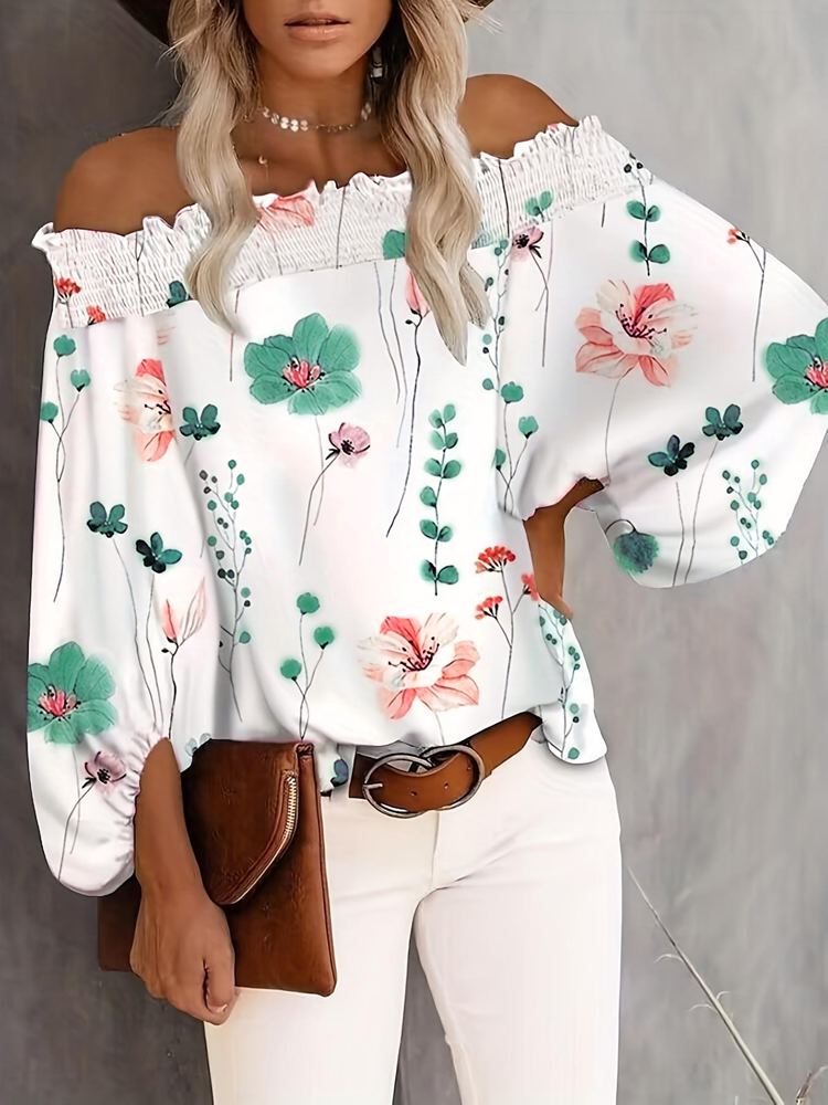Plus Size New Women's Casual F - Blouse Off Shoulder recensie en prijs
