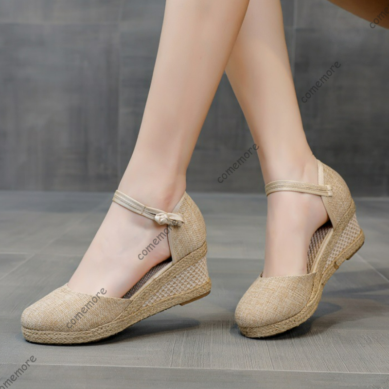 Comemore Sandals High Heel Sum - Wedge Espadrille Women recensie en prijs