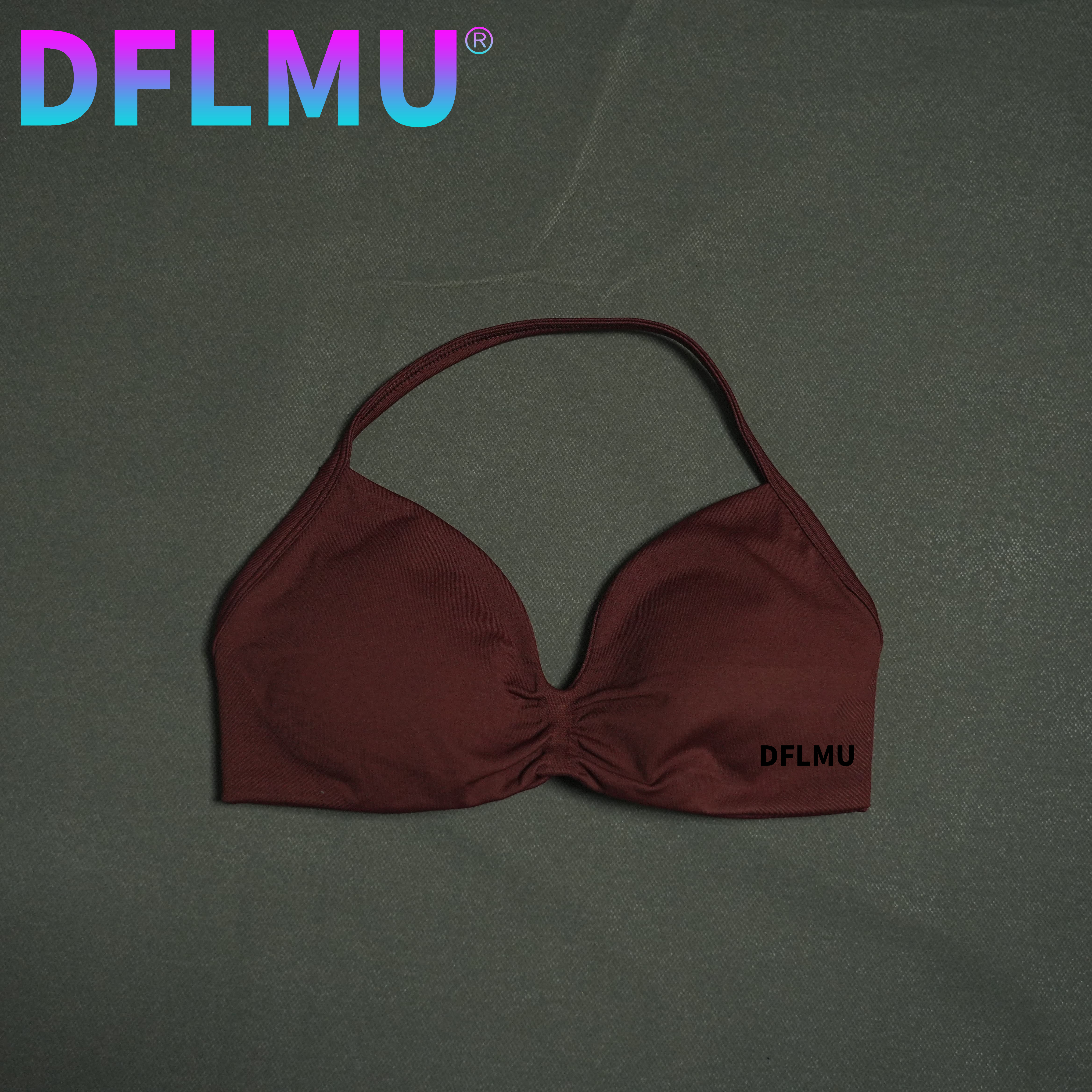 DFLMU Women Halter Sports Bra  - Crop Top Crochet recensie en prijs