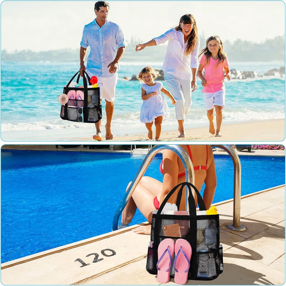 Women's Mesh Beach Bag - Water - Tote Bag Beach recensie en prijs