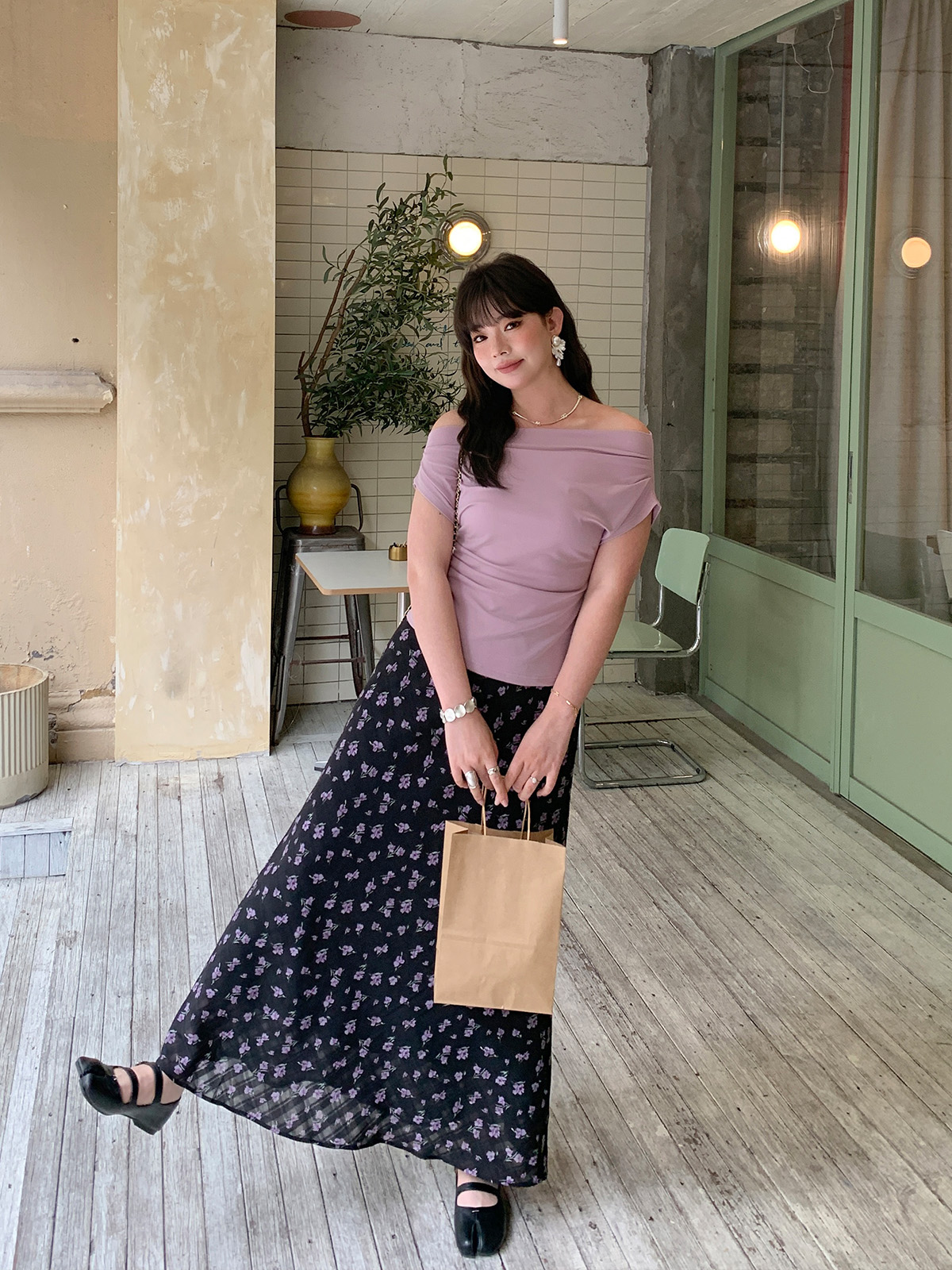 MaLuuuuuu plus Size Women's Fl - Midi Skirt Floral recensie en prijs