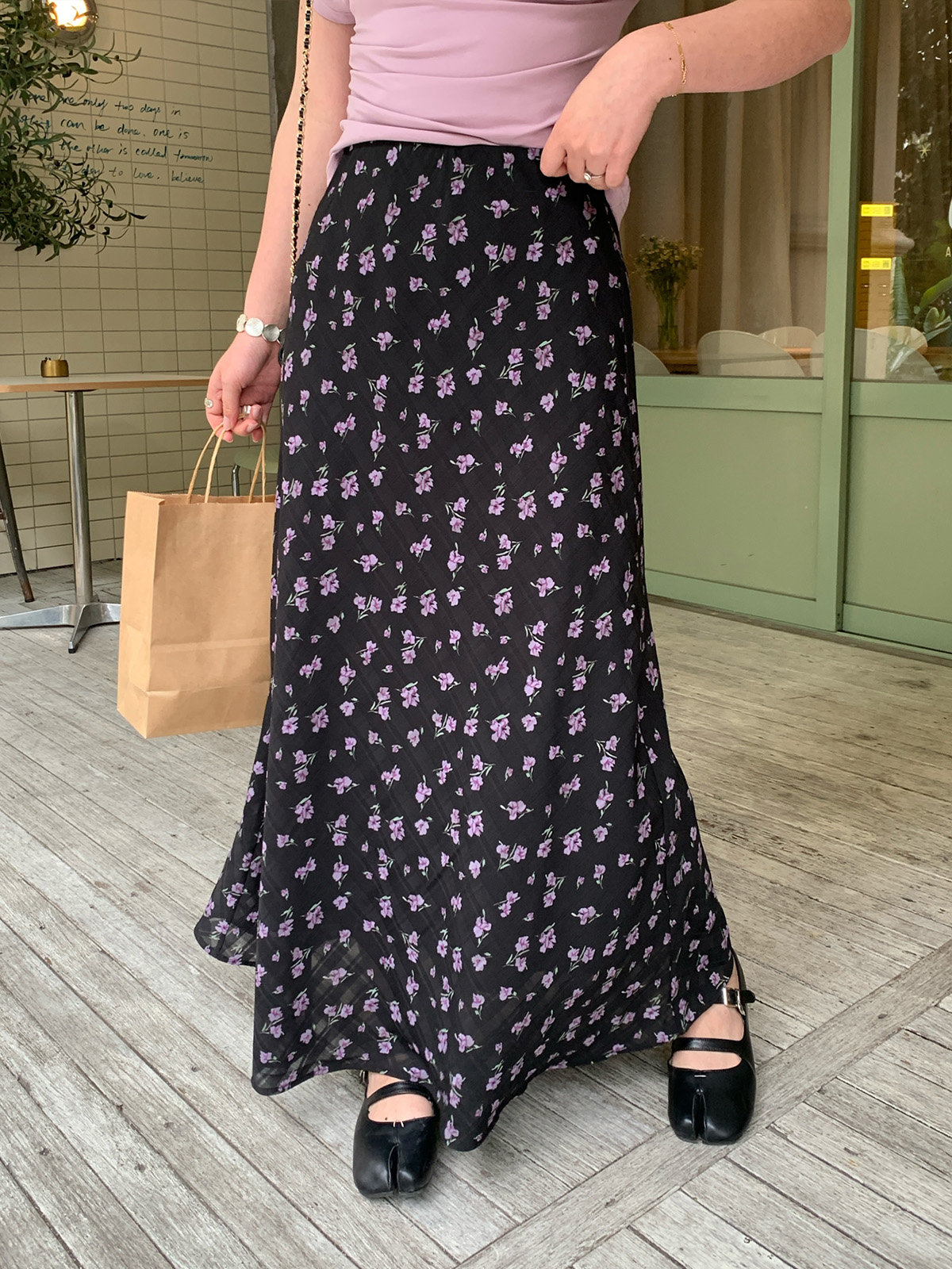 MaLuuuuuu plus Size Women's Fl - Midi Skirt Floral recensie en prijs