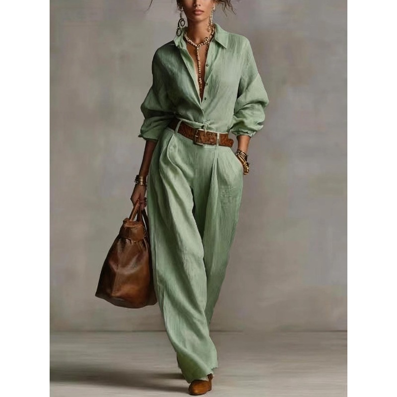 Spring Summer Temperament Soli - Linen Pant Wide recensie en prijs