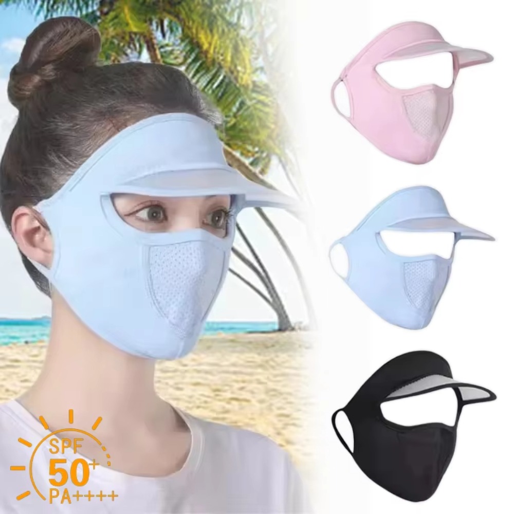 Ice Silk Mask for Outdoor Cycl - Headband Summer Knit recensie en prijs