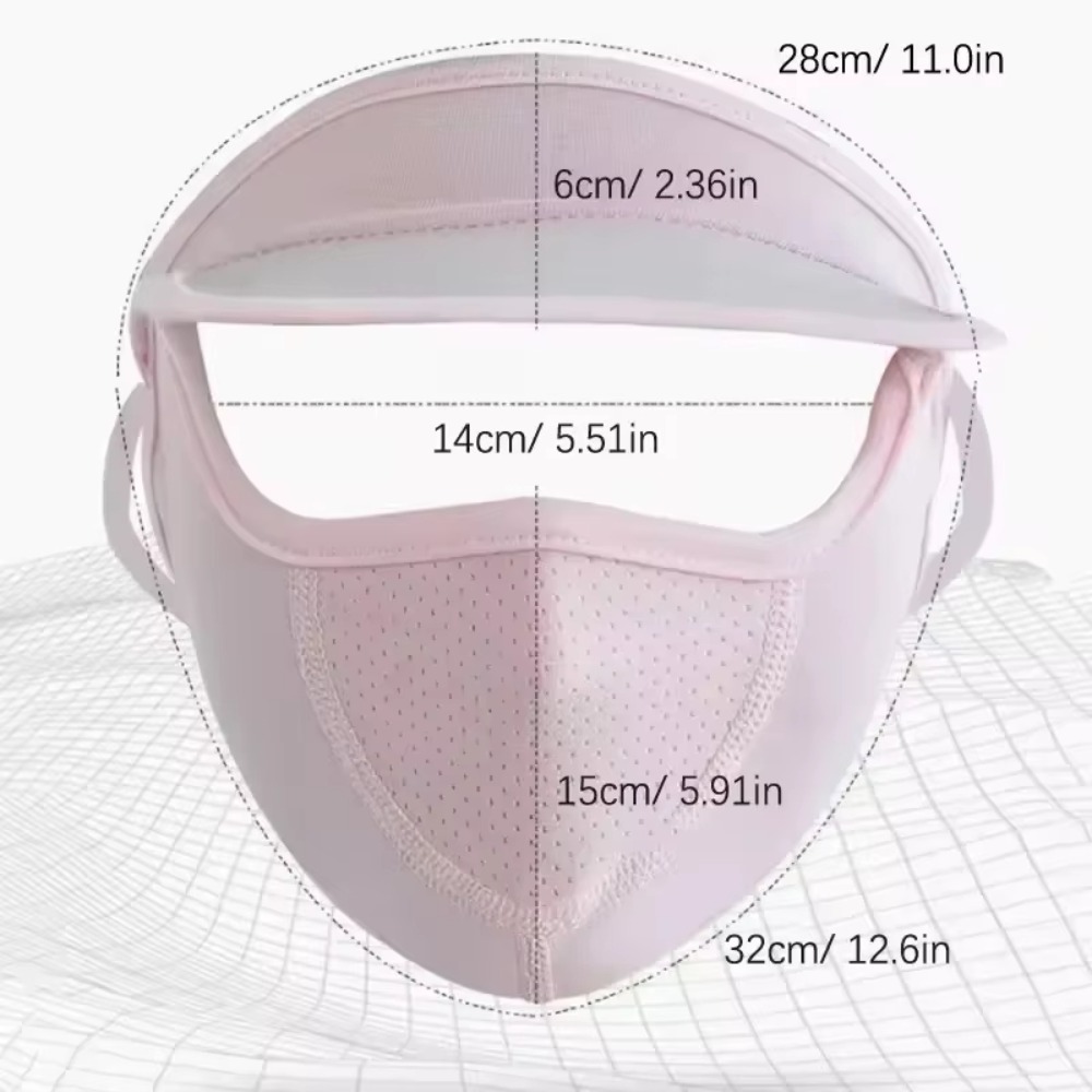Ice Silk Mask for Outdoor Cycl - Headband Summer Knit recensie en prijs