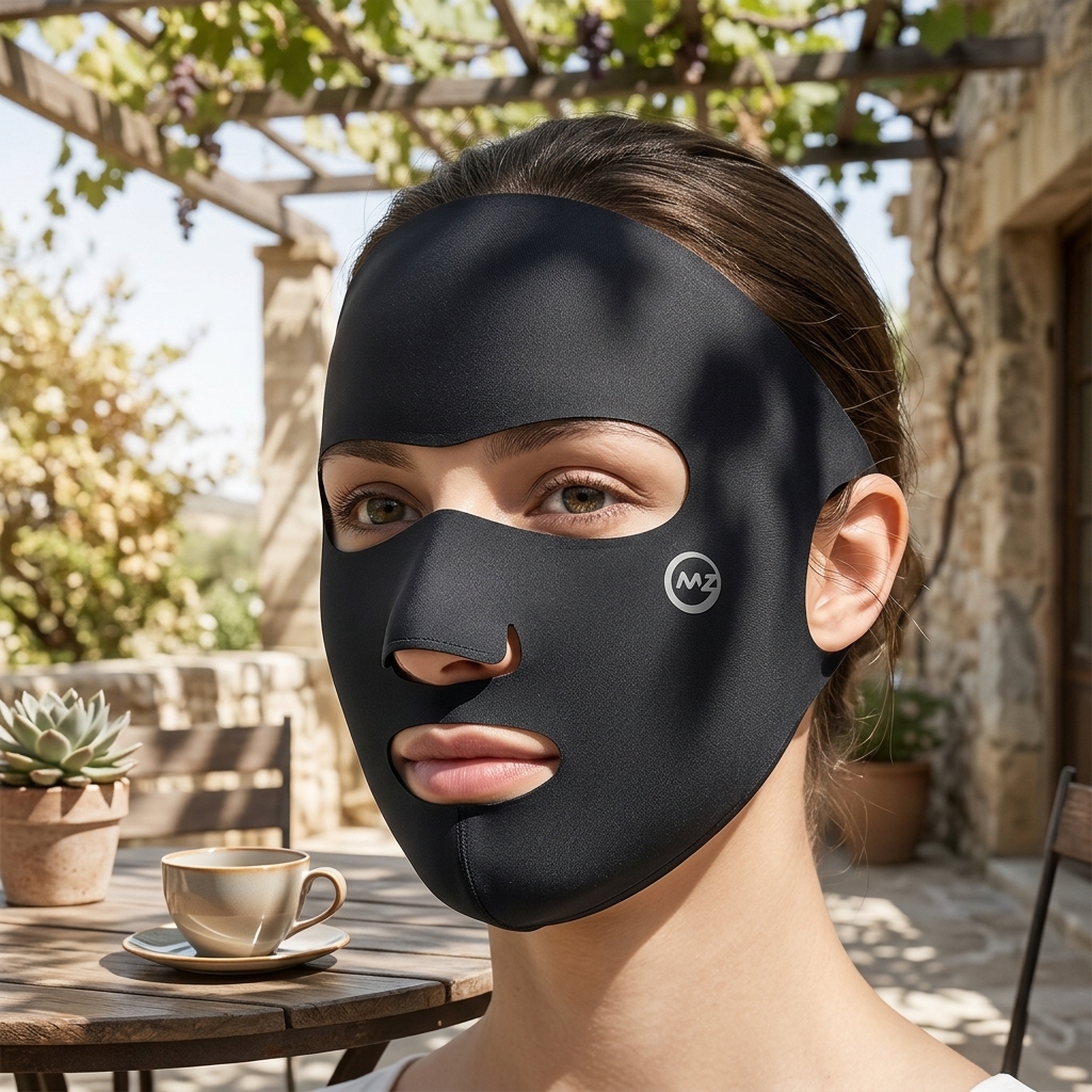 Ice Silk Sun Protection Mask F - Headband Summer Knit recensie en prijs