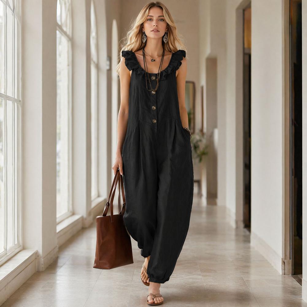 Relaxed Fit Romper Women Women - Jumpsuit Linen Relaxed recensie en prijs