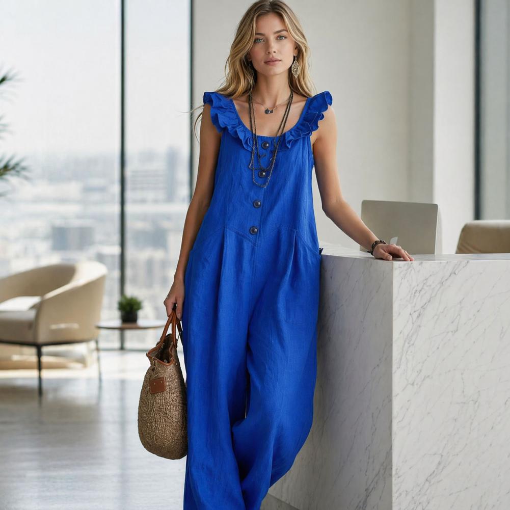Relaxed Fit Romper Women Women - Jumpsuit Linen Relaxed recensie en prijs