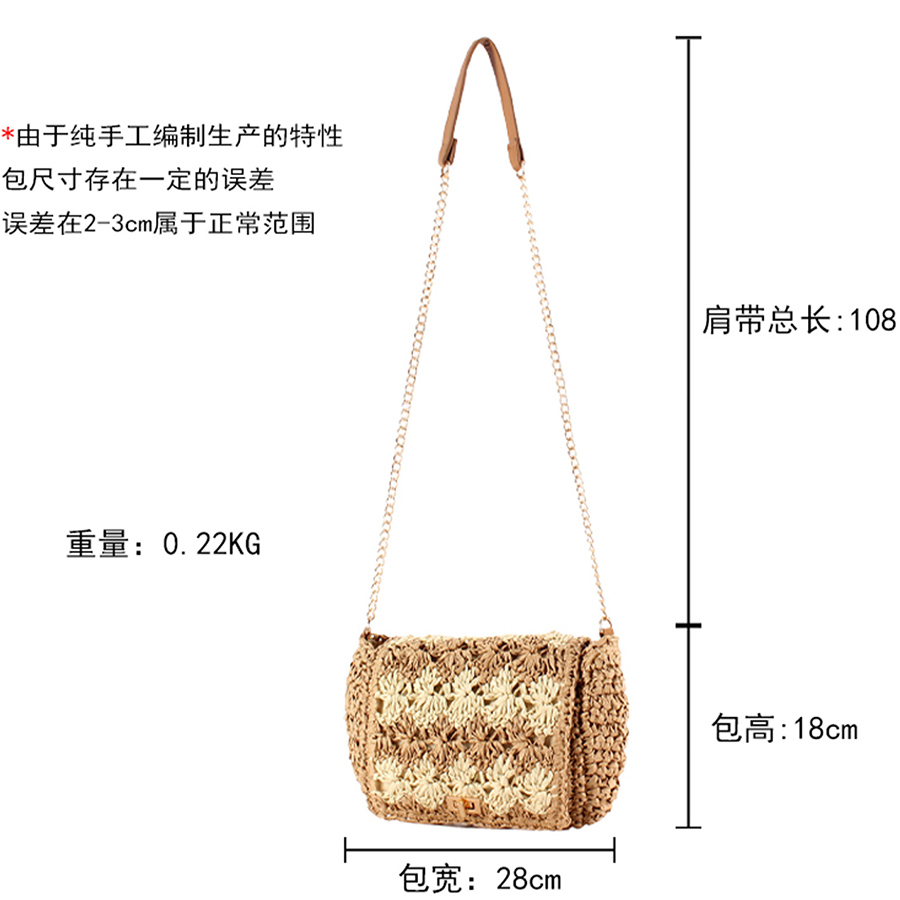 Straw Crossbody Bags for Women - Crochet Bag Raffia recensie en prijs