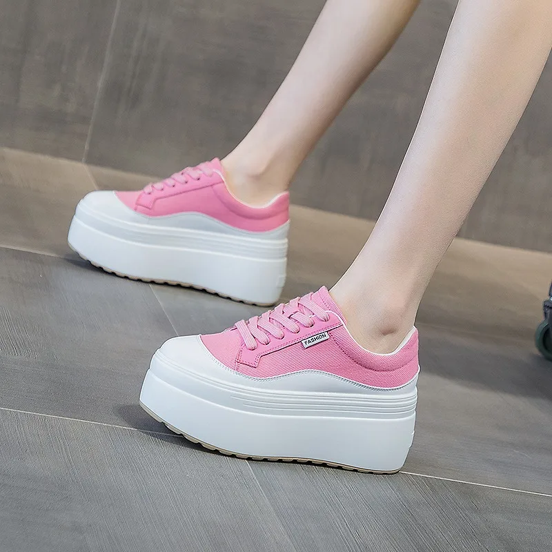 8cm New Canvas Genuine Leather - Wedge Espadrille Women recensie en prijs