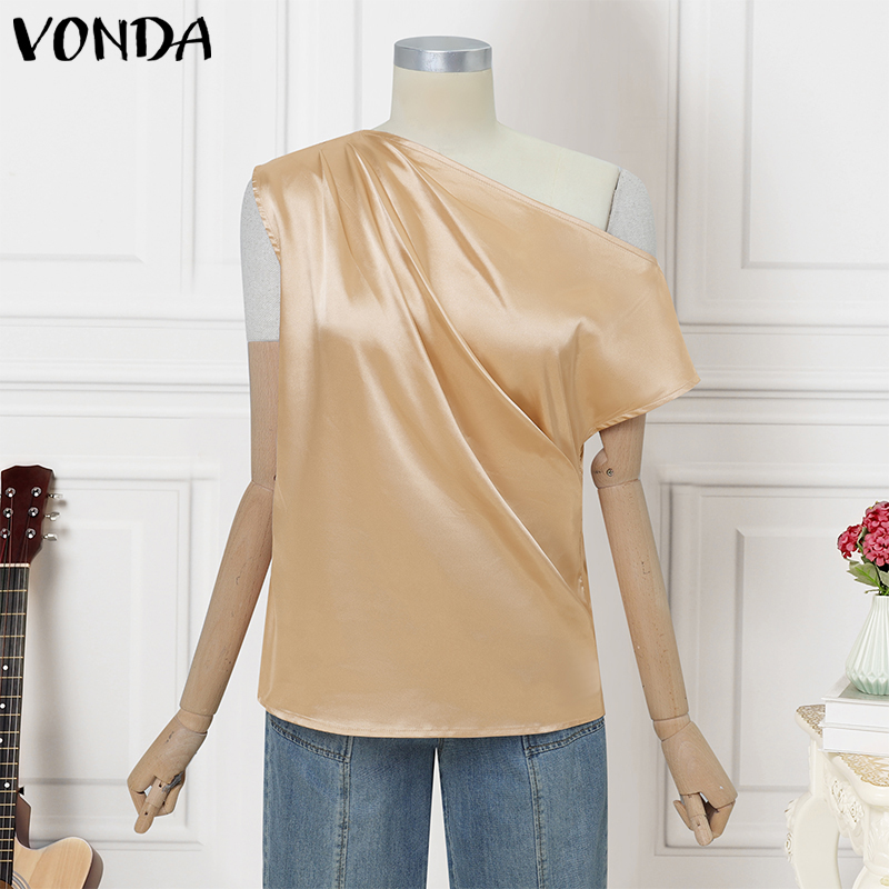 Plus Size 5XL VONDA Women Blou - Blouse Off Shoulder recensie en prijs