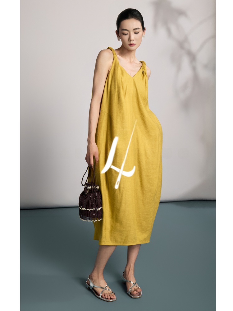 Natural Linen Summer New Style - Linen Dress Wrap recensie en prijs