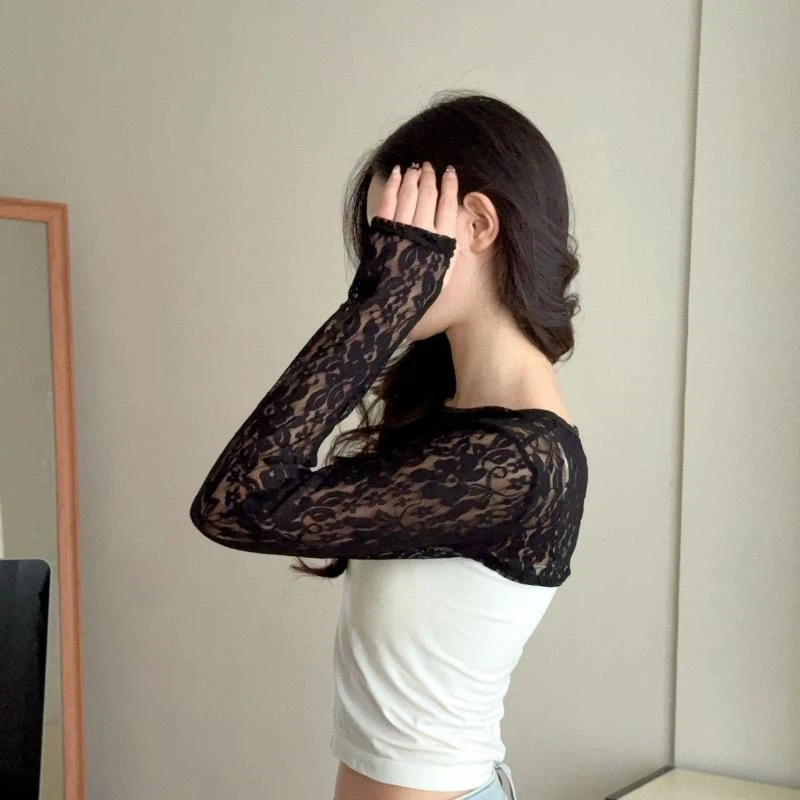 Sexy Hollow Out See Through La - Crop Top Crochet recensie en prijs