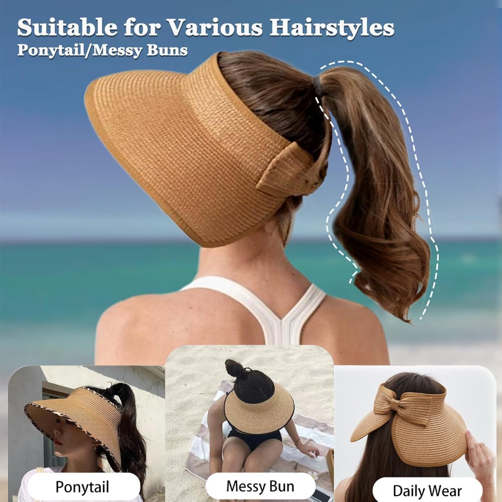 Women's Sun Visor Hats Wide Br - Hat Floppy Wide recensie en prijs