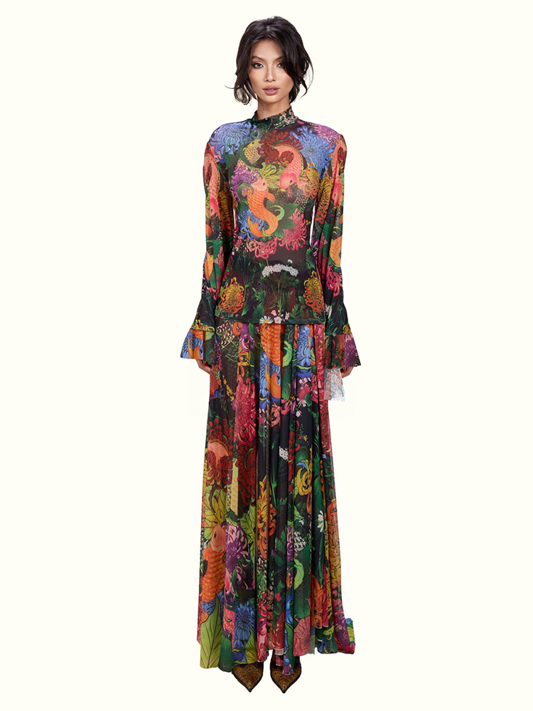 Weird Puss Colorful Floral Pri - Romper Floral Print recensie en prijs