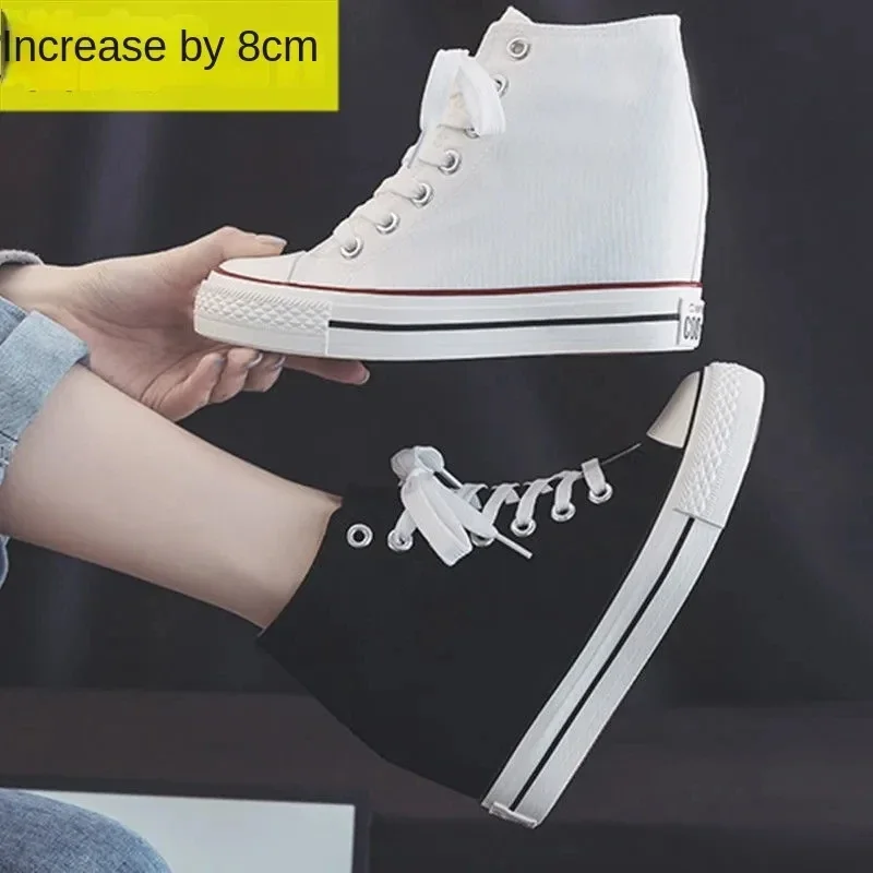 High 8cm Platform Canvas Shoes - Wedge Espadrille Women recensie en prijs