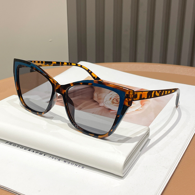 Women Color Block Cat Eye Eyeg - Sunglasses Cat Eye recensie en prijs