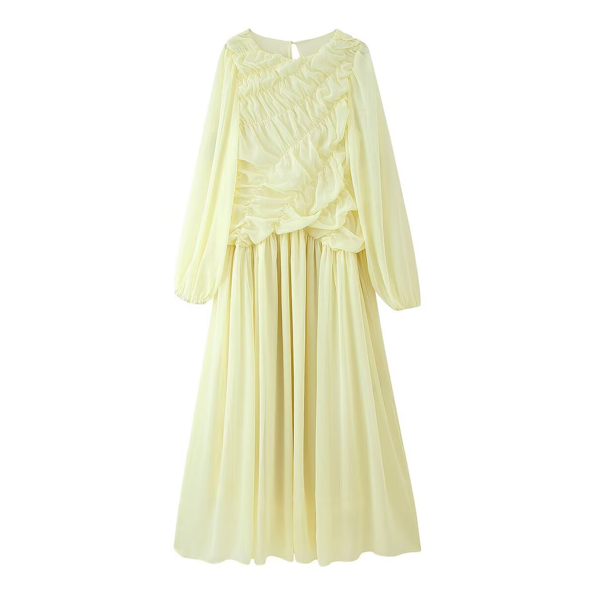 Autumn Long Sleeve Dresses 202 - Linen Dress Wrap recensie en prijs