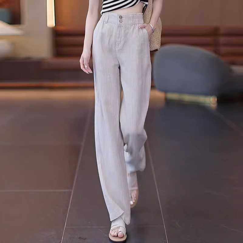 Summer Cool Linen Straight Pan - Linen Pant Wide recensie en prijs