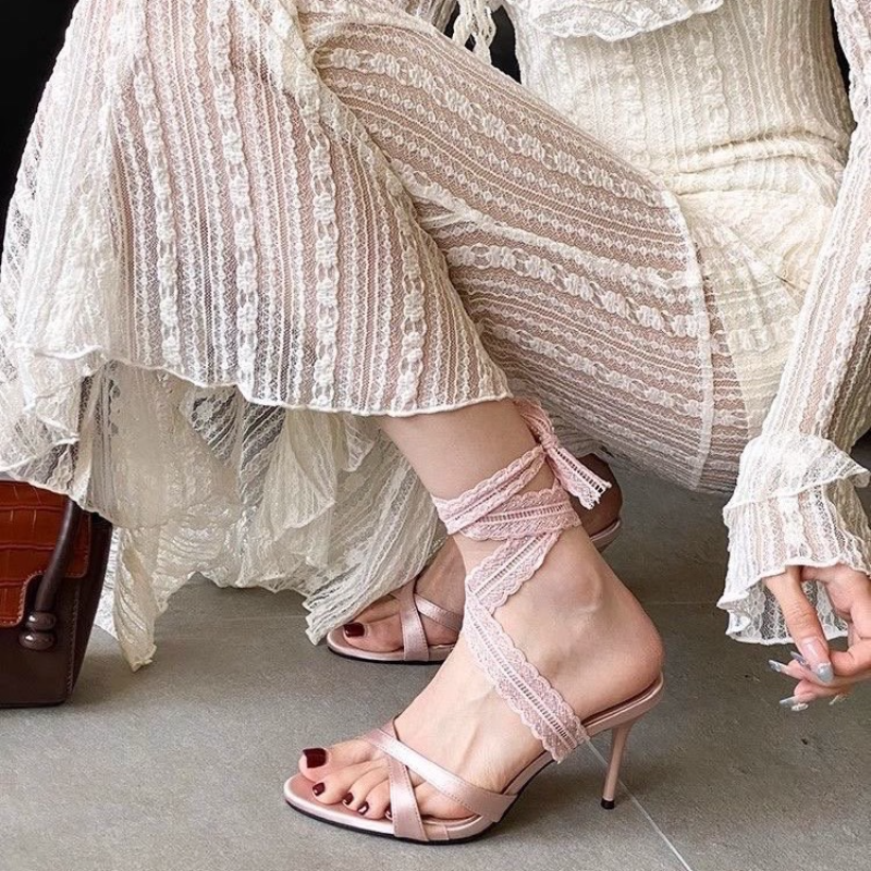 2026 New Pointed Head Strappy  - Sandal Strappy Heeled recensie en prijs