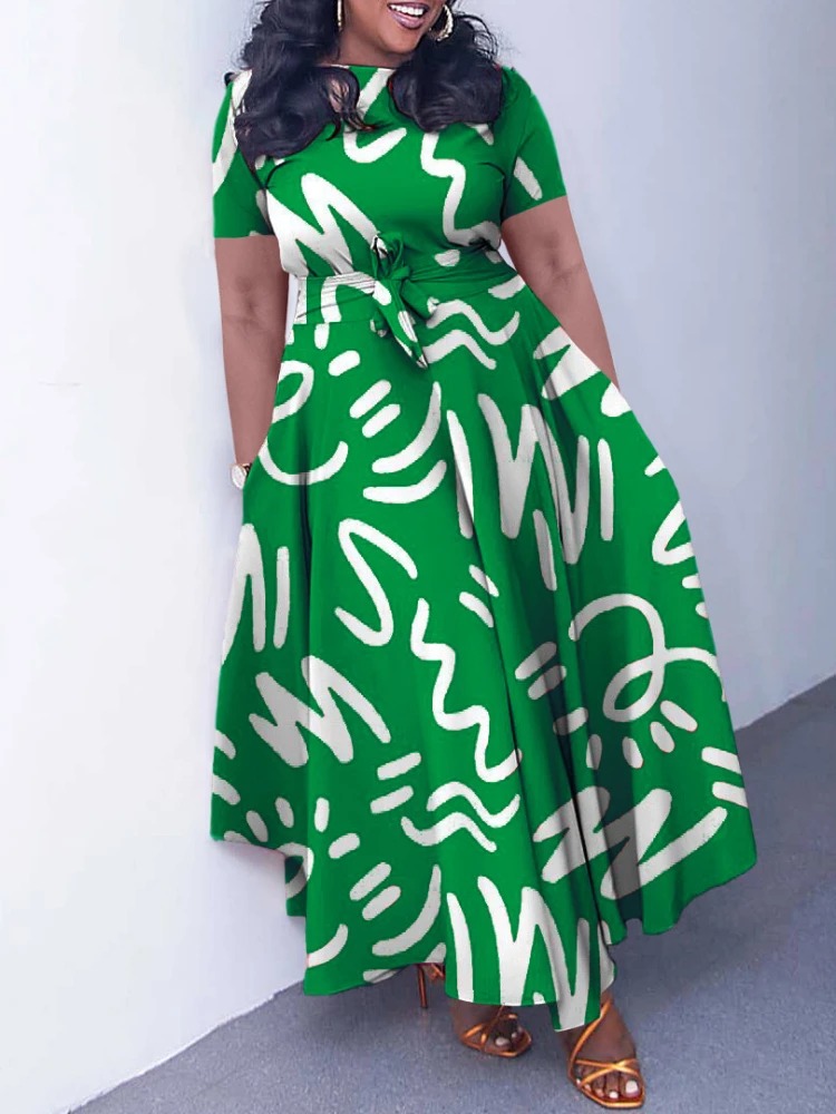 Floral Print Tie Waist Midi Dr - Midi Skirt Floral recensie en prijs