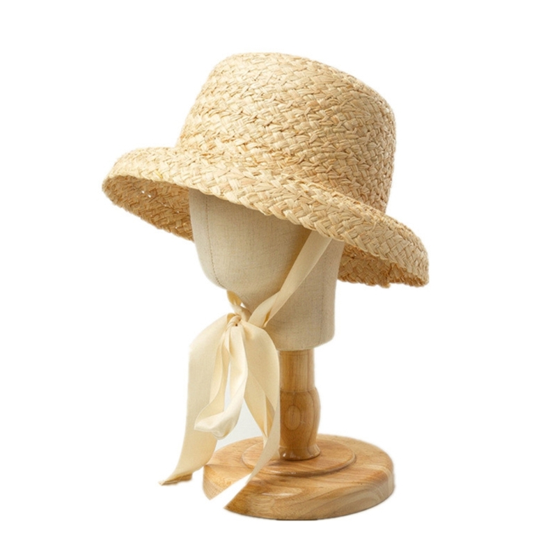 Handwoven Kids Straw  Cap Girl - Hat Floppy Wide recensie en prijs