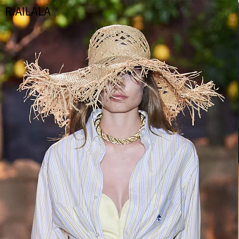 New Women Summer Natural Raffi - Hat Floppy Wide recensie en prijs