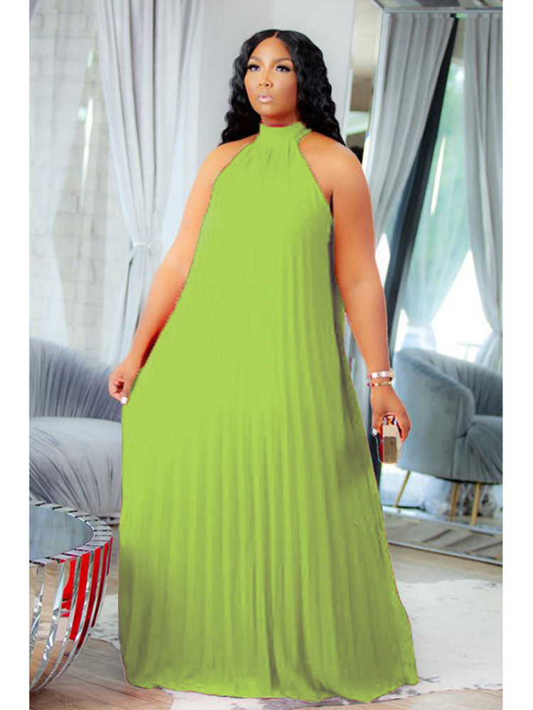 Wmstar Plus Size Women Long Dr - Maxi Dress Halter recensie en prijs