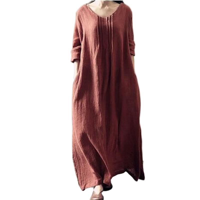 2025 Cotton Linen Vintage Full - Linen Dress Wrap recensie en prijs