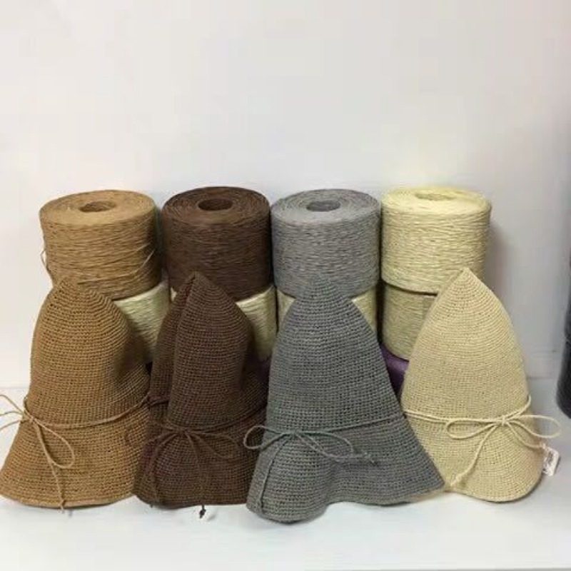 250g/pcs Thin Flat Raffia Yarn - Crochet Bag Raffia recensie en prijs